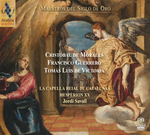 MORALES: Officium Defunctorum, Missa pro Defunctis, GUERRERO: Sacrae Cantiones, VICTORIA: Cantica Beatae Virginis